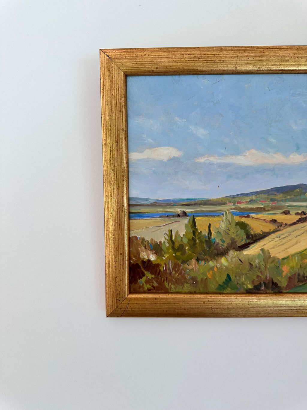 Small Blue Swedish Landscape: ERNST WILHELM DÖLLING (1897–1950)