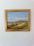 Small Blue Swedish Landscape: ERNST WILHELM DÖLLING (1897–1950)